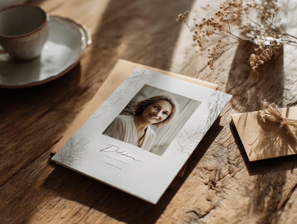 Carte anniversaire photo